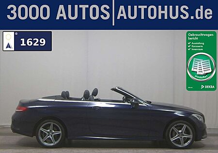 Mercedes-Benz C 200 gebraucht kaufen Mercedes-Benz C 200 4M Cabrio AMG-Line Navi LED RfK Keyless