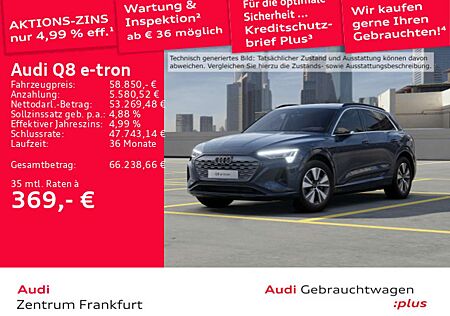 Audi Q8 e-tron 55 quattro advanced Digitaler Matrix-L