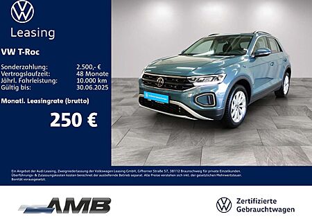VW T-Roc Volkswagen Life 1.5 TSI DSG/AHK/Navi/Standhzg/02.29Ga