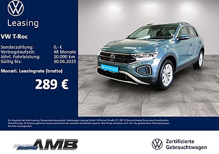 VW T-Roc Volkswagen Life 1.5 TSI DSG/AHK/Navi/Standhzg/02.29Ga