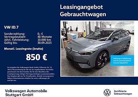 VW ID.7 Volkswagen Tourer 4Motion 250kW