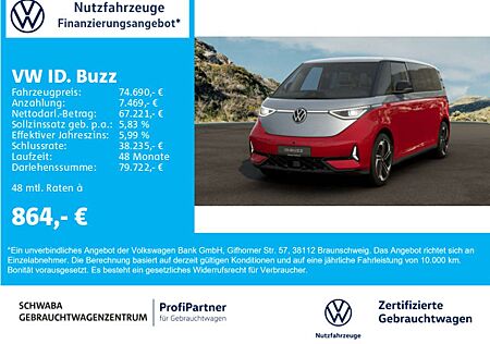 VW ID.BUZZ Volkswagen ID. Buzz GTX LWB *6-sitzer*AHK*IQ.LIGHT*PANO*21''