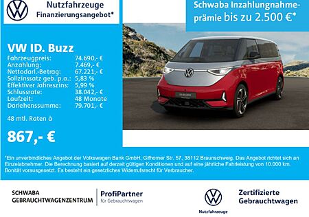 VW ID.BUZZ Volkswagen ID. Buzz GTX LWB *6-sitzer*AHK*IQ.LIGHT*PANO*21''
