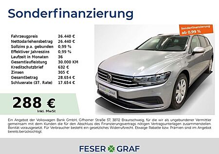 VW Passat Variant Volkswagen Conceptline 2.0 TDI 110 kW 6-Gang AHK SHZ LED