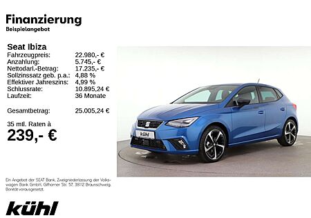 Seat Ibiza 1.0 TSI FR LED beatsAudio ACC Kessy Kamera