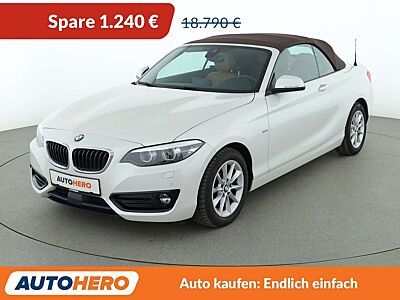 BMW 220 i Sport Line Aut.*NAVI*PDC*SHZ*ACC*