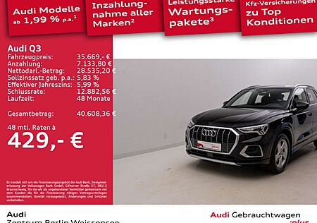 Audi Q3 40 TDI S-TRO*QUA*LED*GRA*NAV*VC*LEDER*SHZ*PDC
