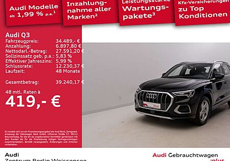 Audi Q3 40 TDI S-TRO*QUA*LED*GRA*NAV*VC*LEDER*SHZ*PDC