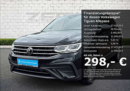 VW Tiguan Allspace Volkswagen 2.0 TDI Life AHK-klappbar Digitales Cockpit ACC El