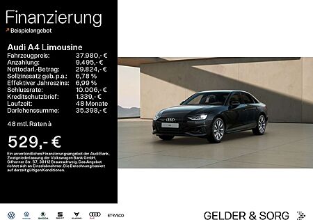 Audi A4 40 TFSI quattro LED*RFK*Virtual