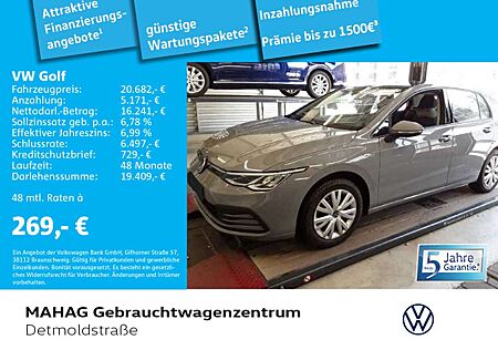 VW Golf Volkswagen VIII 1.5 TSI Life LED Navi Pano ParkPilot A