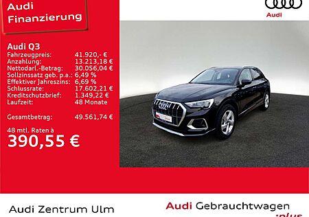 Audi Q3 advanced 35 TFSI AHK KEYL NAVI PANO 5J.GAR.