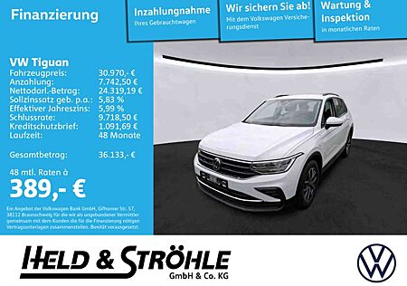 VW Tiguan Volkswagen Life 1.4 TSI eHybrid DSG LED NAV AHK KAM