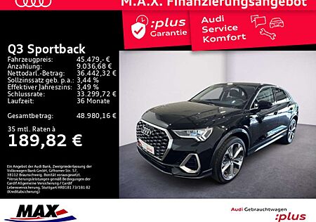 Audi Q3 40 TFSI QUATT S LINE LED+NAV+SONOS+