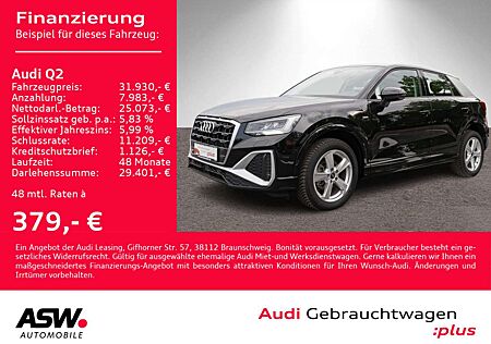 Audi Q2 S line 35TFSI Stronic LED Navi ACC PDC SHZ