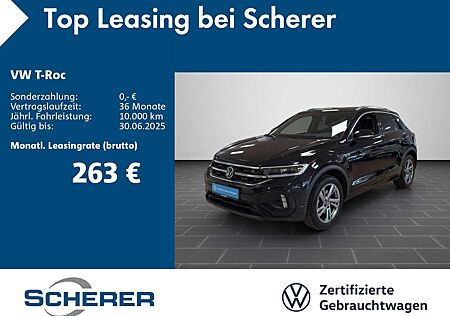 VW T-Roc Volkswagen 2.0 TDI R-Line DSG NAVI AHK SHZ RearView