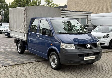 VW T5 Transporter Volkswagen 1.9TDI Pritsche Doppelkabine mit Plane