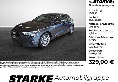 Audi A3 Sportback 35 TDI S tronic basis Navi LED LM