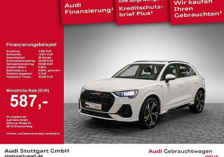 Audi Q3 45 TFSI e S line AHK Pano virtCo PDCplus 20'