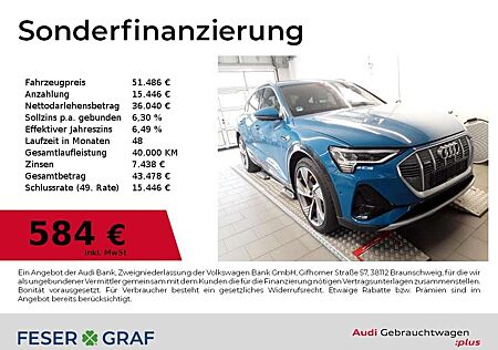 Audi e-tron Sportback 55 S Line Int Kameras,HUD,Navi,Matrix,Le