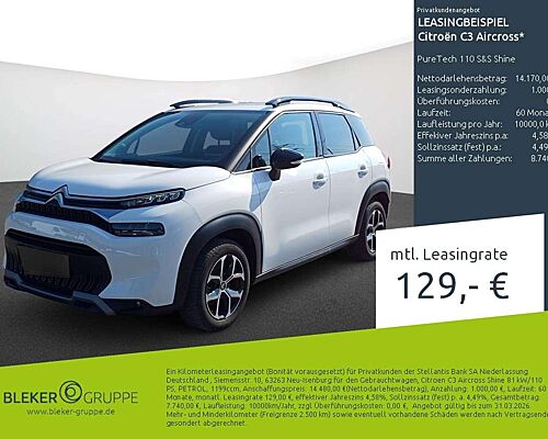 Citroen C3 Aircross PureTech 110 S&S Shine