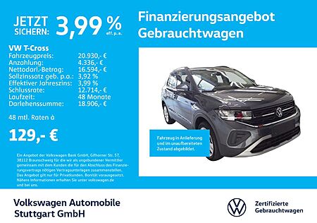 VW T-Cross Volkswagen 1.0 TSI Life Navi Tempomat