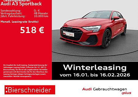 Audi A3 45 TFSI e S-Line Black MATRIX PANO