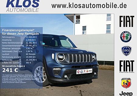 Jeep Renegade LIMITED e-HYBRID 1.5 GSE T4 48V 130PS DCT 4x2 NAVI