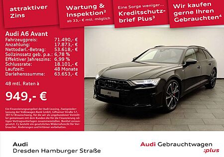 Audi A6 55 TFSI e Q S-Line Matrix Leder AHZV