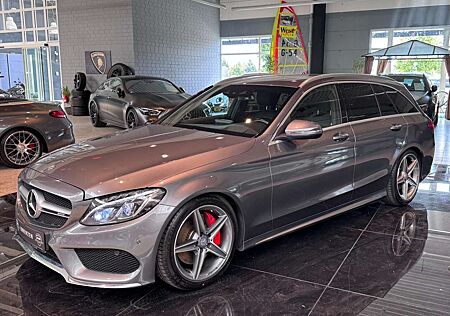 Mercedes-Benz C 300 T AMG BUR Leder LED Sthzg HUD Keyless 19"