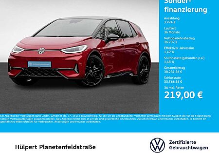 VW ID.3 Volkswagen GTX WÄRMEPUMPE CAM ACC LM20 NAVI CARPLAY