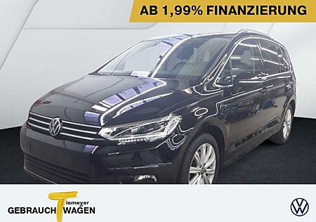 VW Touran Volkswagen 2.0 TDI DSG HIGHLINE LED NAVI 7SITZE AHK