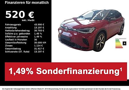 VW ID.4 Volkswagen GTX 82-kWh+WÄRMEPUMPE+ACC+IQ-LIGHT+NAVI