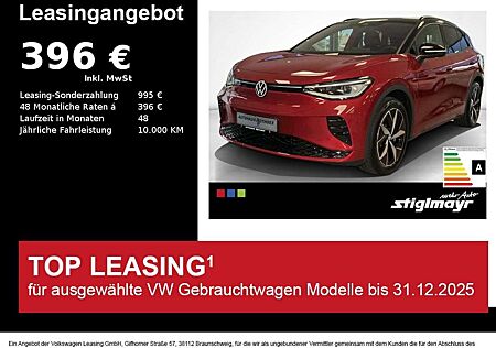 VW ID.4 Volkswagen GTX 82-kWh+WÄRMEPUMPE+ACC+IQ-LIGHT+NAVI+20`