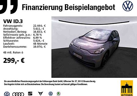 VW ID.3 Volkswagen Pro *NAV*LED*R-CAM*SHZ*
