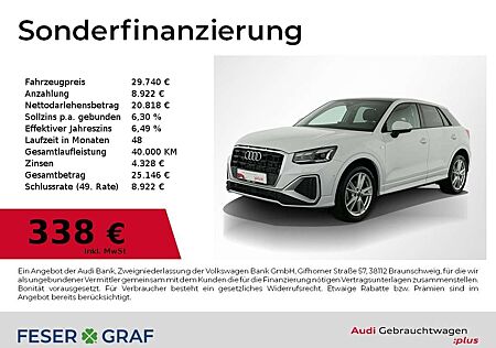 Audi Q2 35 TFSI S tronic S Line Ext Pano,Kamera,Matrix,Nav