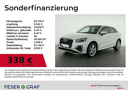 Audi Q2 35 TFSI S tronic S Line Ext Pano,Kamera,Matrix,Nav