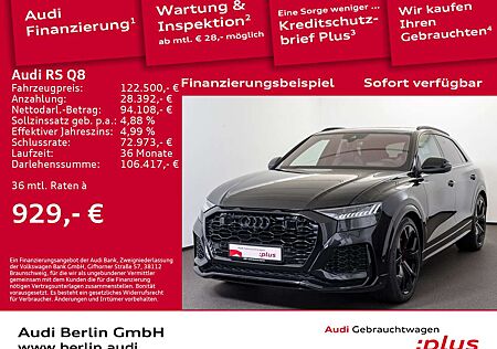 Audi RS Q8 RSQ8 4.0 TFSI qu. tiptr. AHK PDC 360°K NAVI B&O