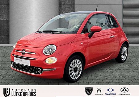 Fiat 500 1.2 Lounge El. Panodach Notbremsass. Temp