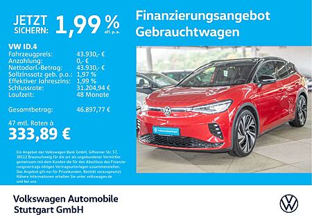 VW ID.4 Volkswagen GTX Navi Kamera AHK Stdhzg Pano ACC LED SHZ
