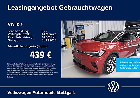 VW ID.4 Volkswagen GTX Navi Kamera AHK Stdhzg Pano ACC LED SHZ