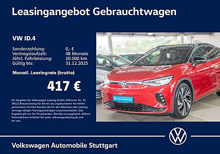 VW ID.4 Volkswagen GTX Navi Kamera AHK Stdhzg Pano ACC LED SHZ
