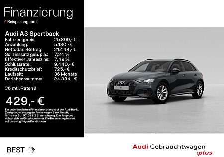 Audi A3 35 TFSI*NAVI-PLUS*VIRTUAL*SHZ*PDC*K