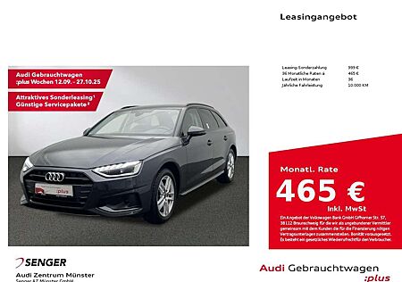 Audi A4 Avant 35 TDI advanced S tronic MMI LED AHK