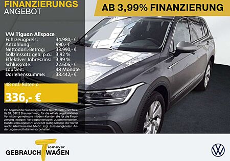 VW Tiguan Allspace Volkswagen 1.5 TSI DSG LIFE 7-SITZE NAVI AH