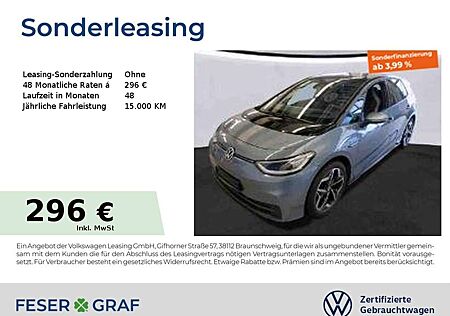 VW ID.3 Volkswagen Pro Perf. Max Navi Pano Kamera HUD