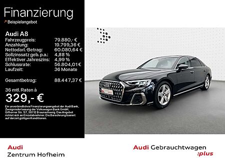 Audi A8 60 TFSIe Lang*EUPE 151.320*B&O*HUD*Pano*HD Ma