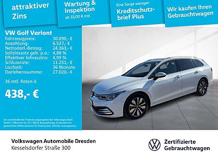 VW Golf Variant Volkswagen Golf VIII Variant 2.0 TDI DSG Life Navi AHZV LED