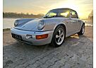 Porsche 964 Targa C2 Pepita Leder blau Schweiz Scheckheft