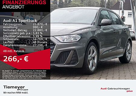 Audi A1 25 TFSI 2x S LINE LM17 SONOS SITZH